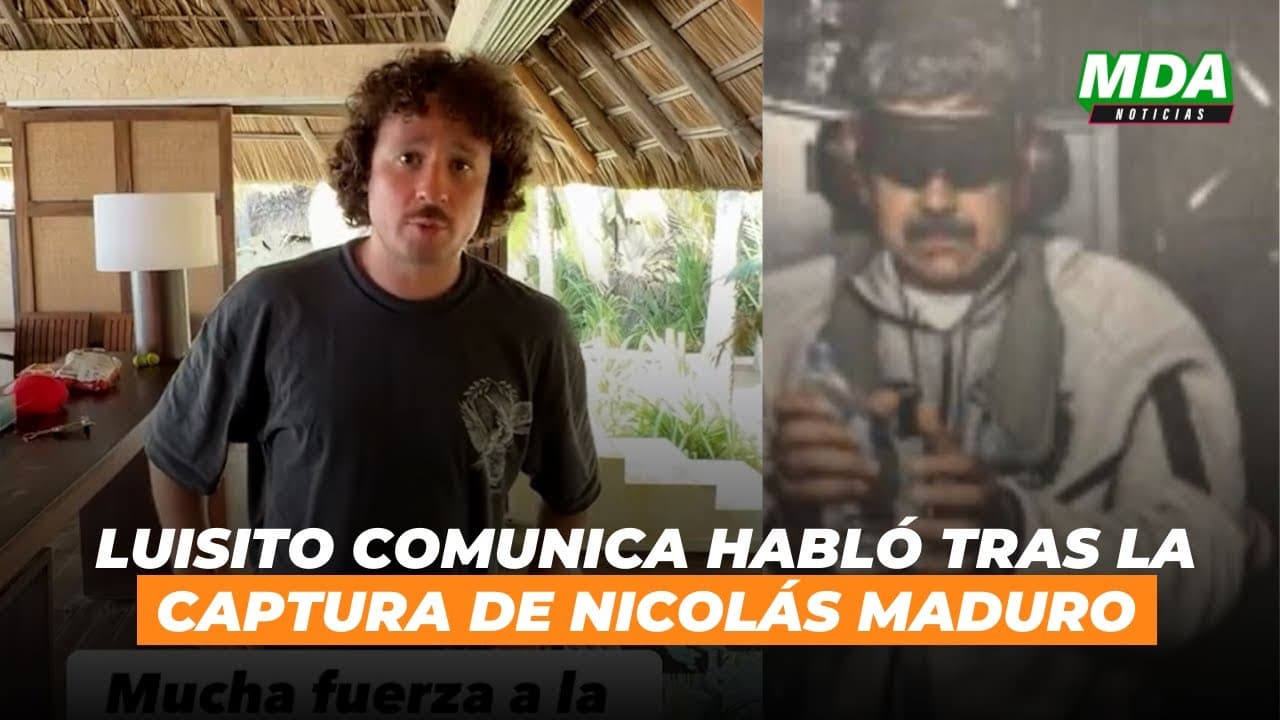 Luisito Comunica, entre el escepticismo y la preocupación tras la supuesta captura de Maduro